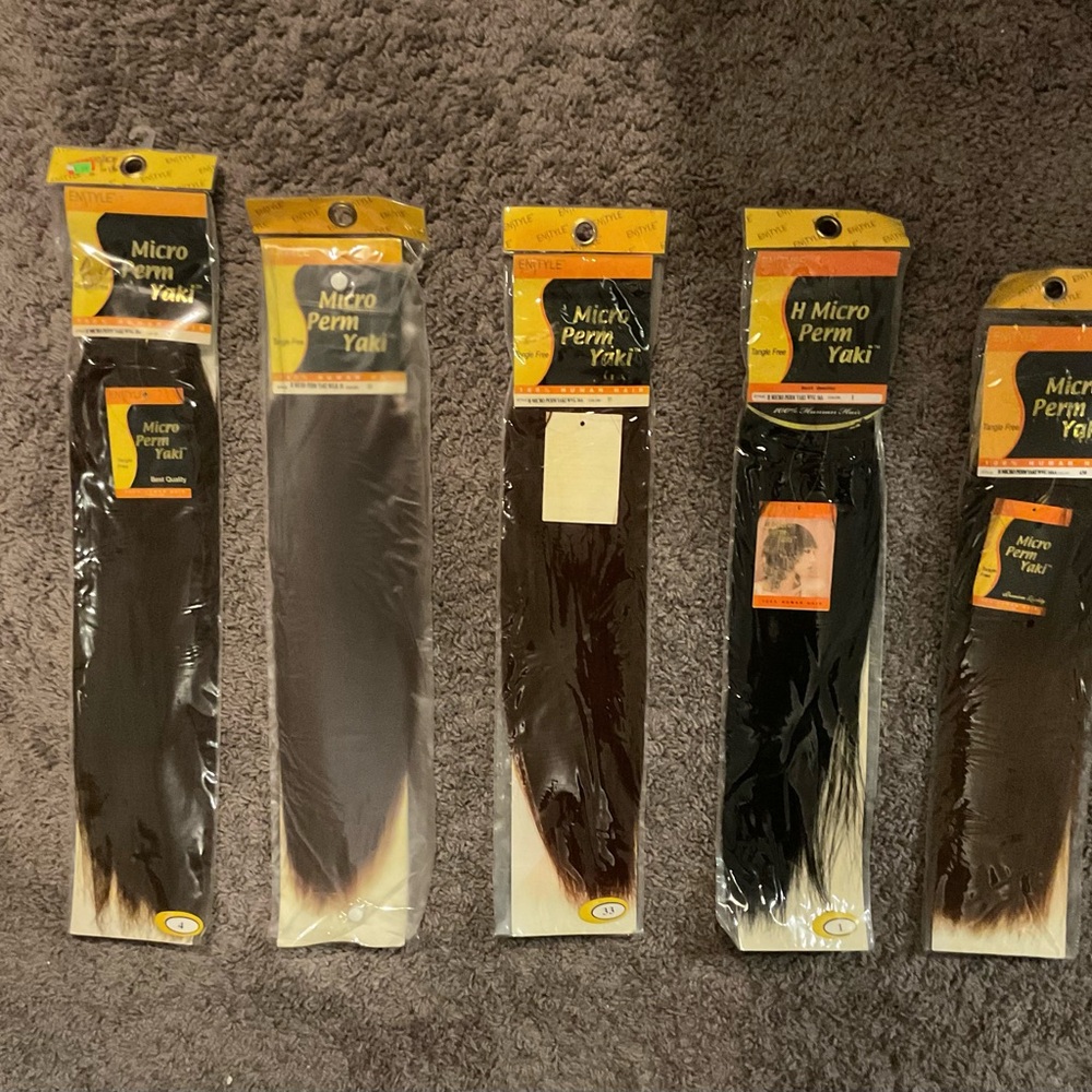 Micro Perm Yaki Hair Extensions